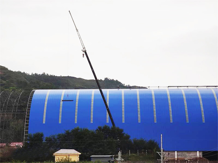 齐齐哈尔煤棚网架工程